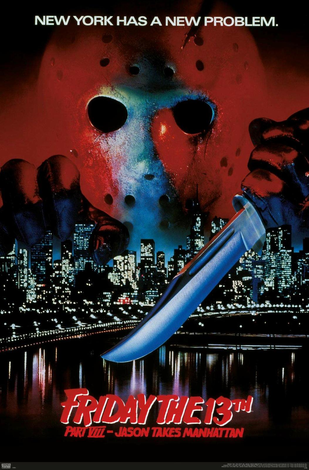 Friday The 13th Part VIII: Jason Takes Manhattan - One Sheet Poster