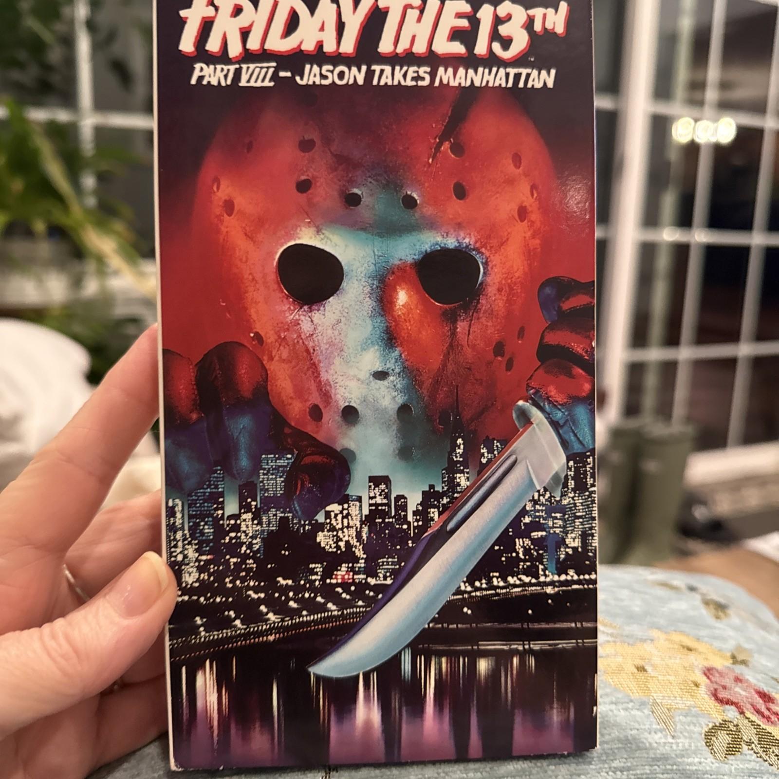 Friday the 13th Part 8 VIII: Jason Takes Manhattan (VHS 1989)Paramount Amazing