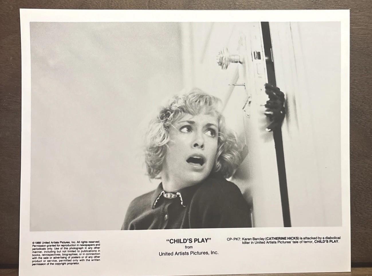Child’s Play - Chucky Press Photo 1988 Horror