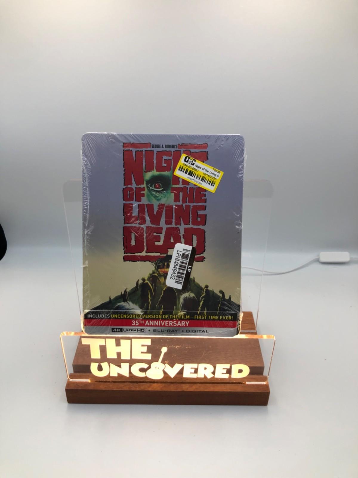 Night of the Living Dead 4K Steelbook UHD Blu-ray 1990 Limited Edition OOP