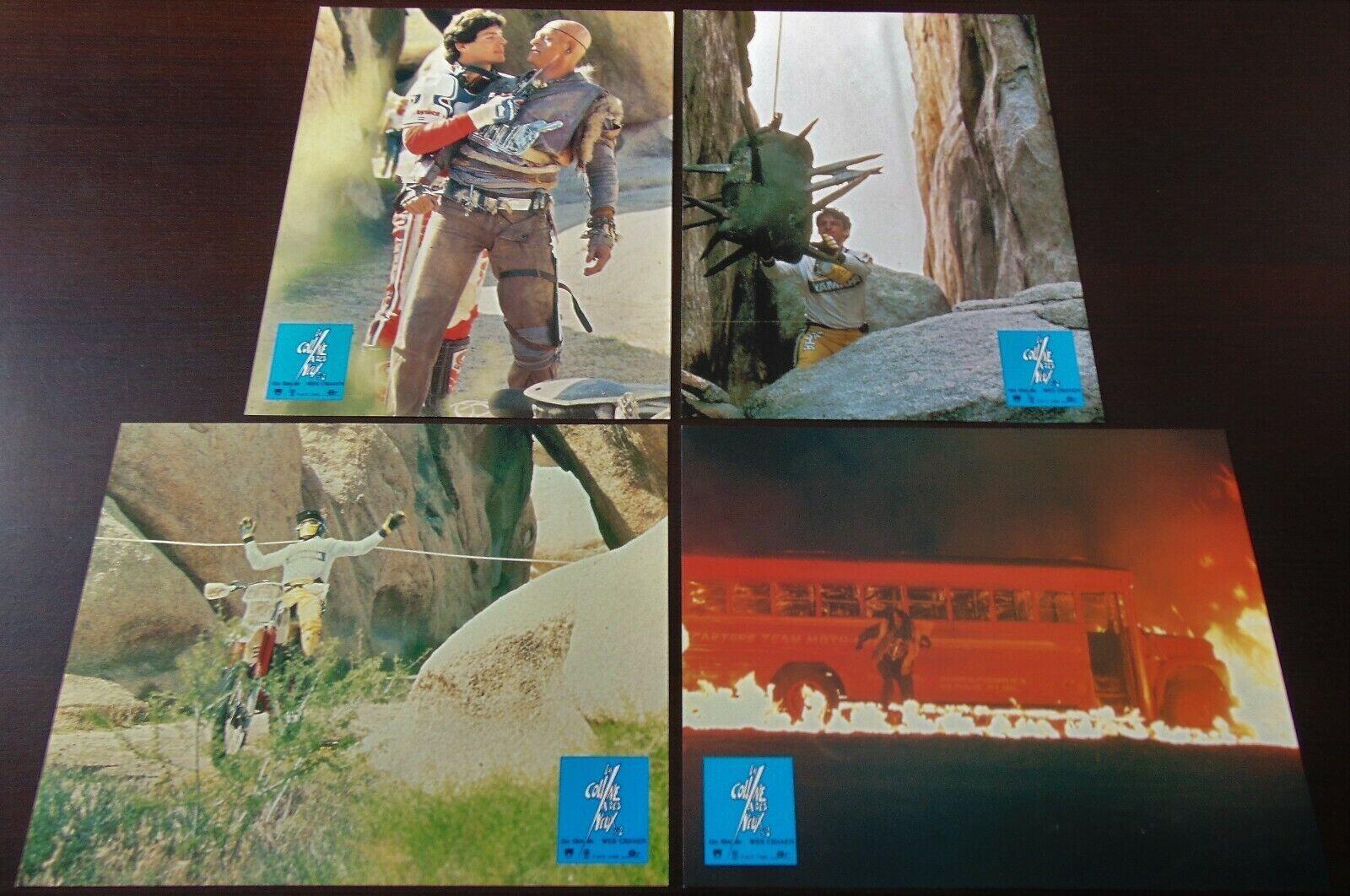 The Hills Have Eyes 2 8 Original French Lobby Cards 8/10 1984 Wes Craven