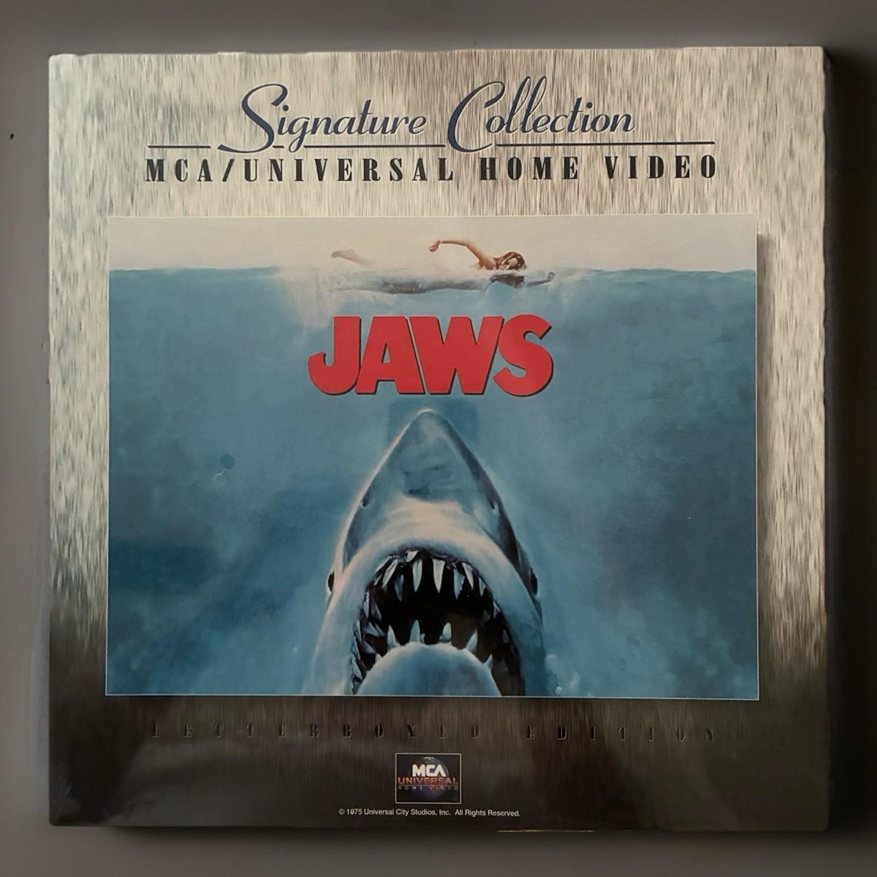 JAWS Laserdisc Signature Collection Box Set 42629 New Sealed RARE