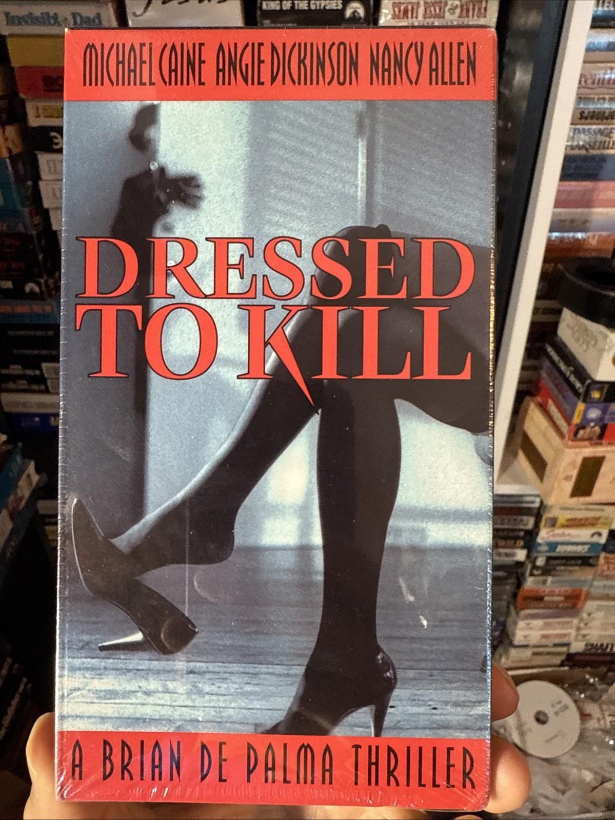 Dressed To Kill 1980 VHS Rare Hard To Find FACTORY SEALED