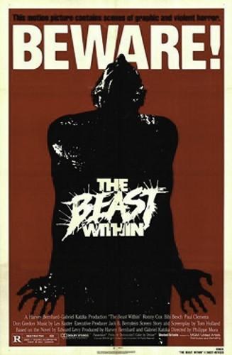 THE BEAST WITHIN ORIGINAL MINT UNUSED 27X41 MOVIE POSTER 1982