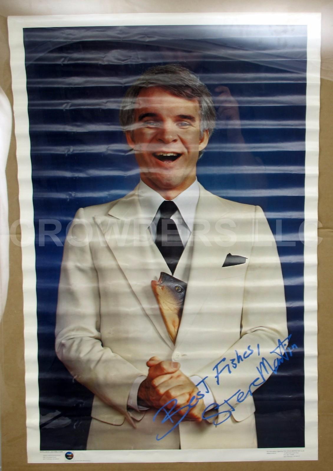 Original 1978 Steve Martin Wild and Crazy Guy Best Fishes Poster #558 22x34" C6