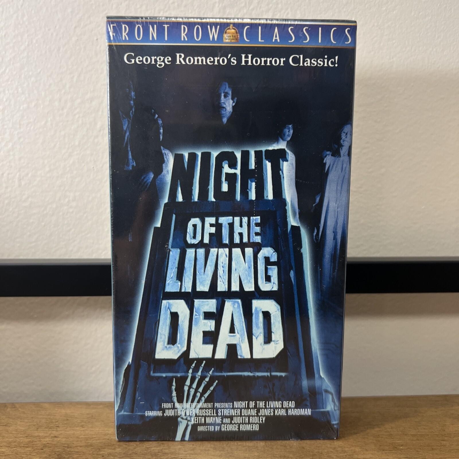Night of the Living Dead - George Romero - VHS RARE HORROR 1968 (1990 VHS)