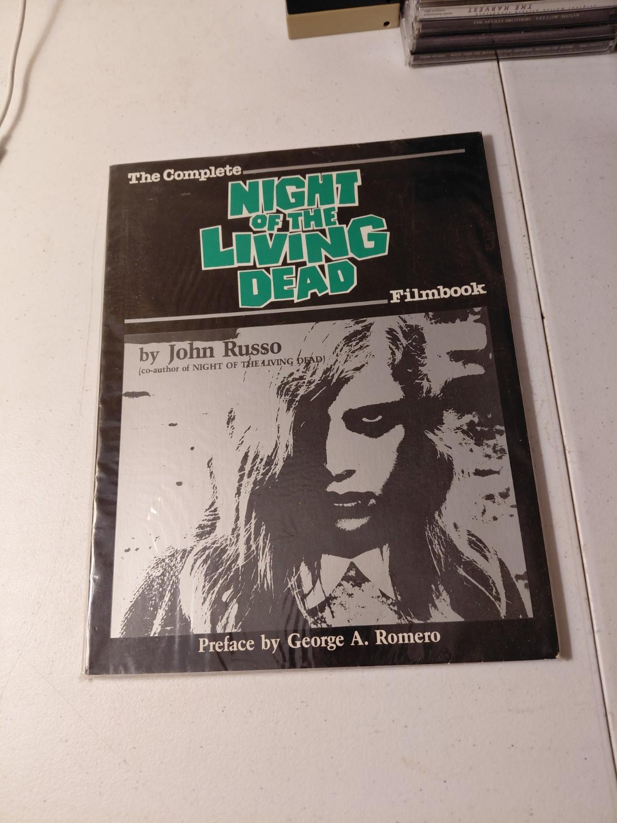 Night Of The Living Dead (Sealed) Filmbook.  Signed With  Certificate...