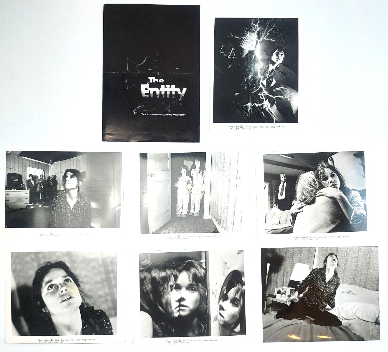 THE ENTITY ORIGINAL UK PUBLICITY PRESS KIT STILLS 1982