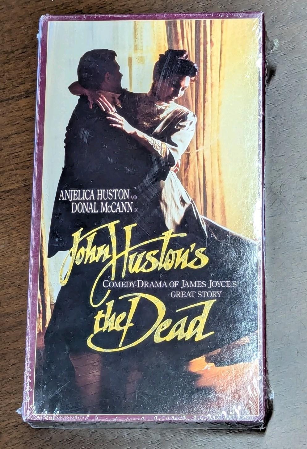 John Huston's The Dead - SEALED 1988 Vintage VHS - Anjelica Hutson