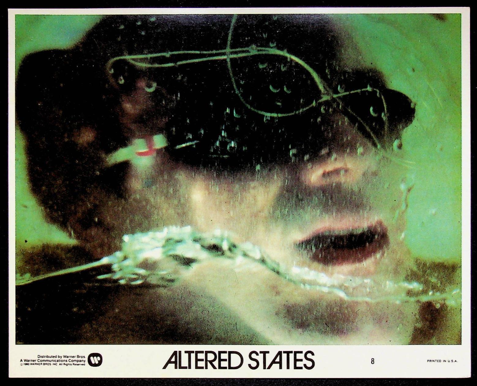 Altered States 1980 Original Mini Lobby Card 8 NM Sci-Fi Movie William Hurt