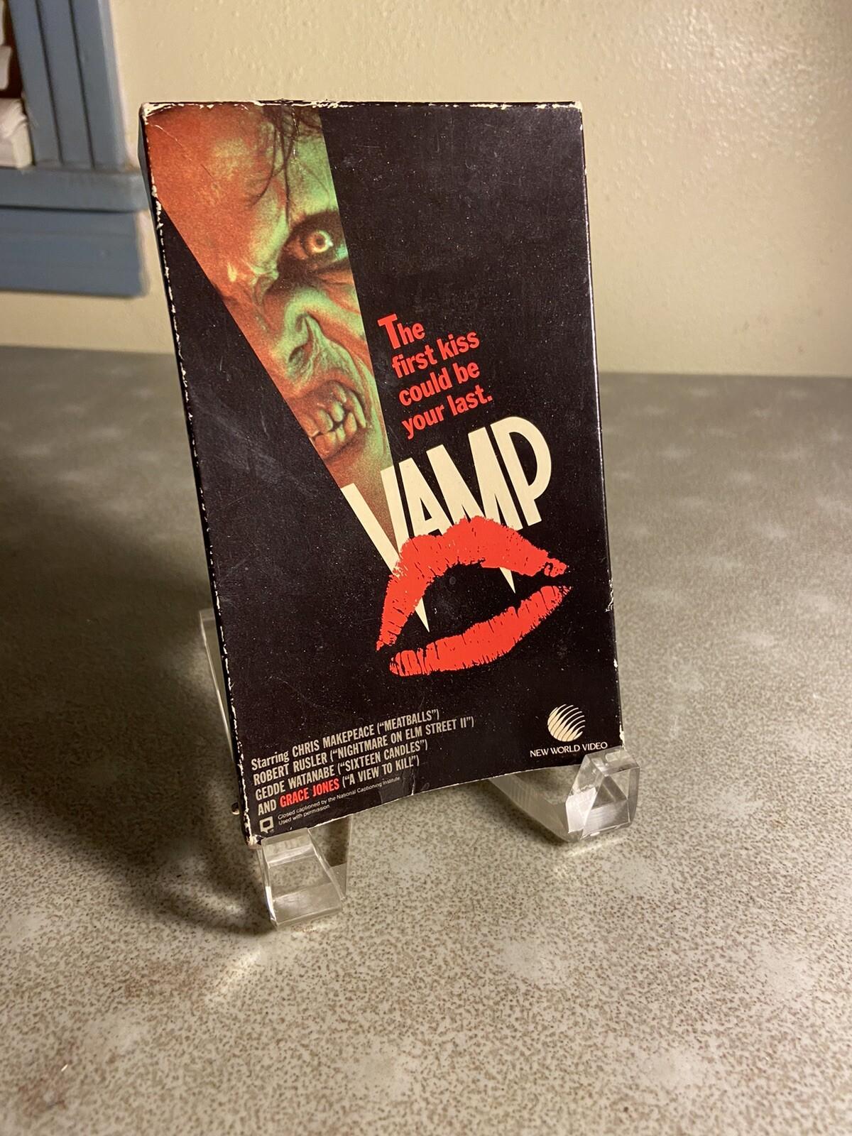 Vamp New World 1986 Betamax Vintage Box / Sleeve ONLY NO TAPE