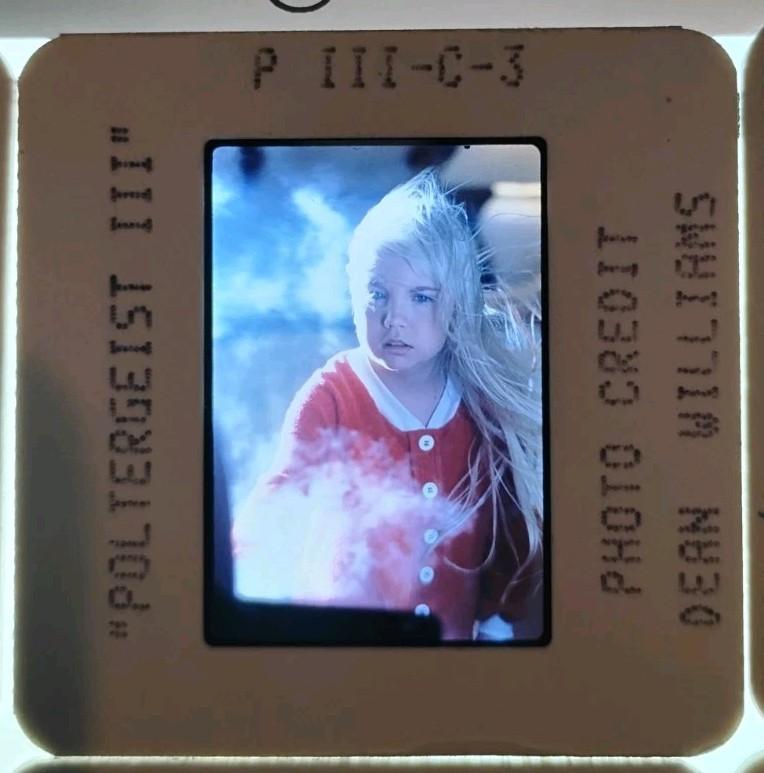 HEATHER O'ROURKE POLTERGEIST III 1988 PROMOTIONAL 35mm Color FILM Slide 221