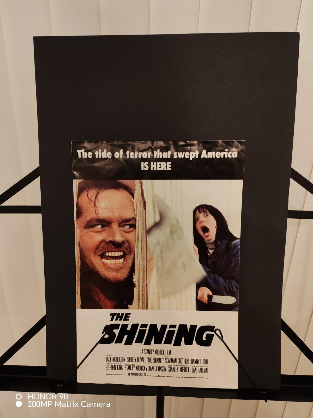 The Shining Original Press Release Pamphlet