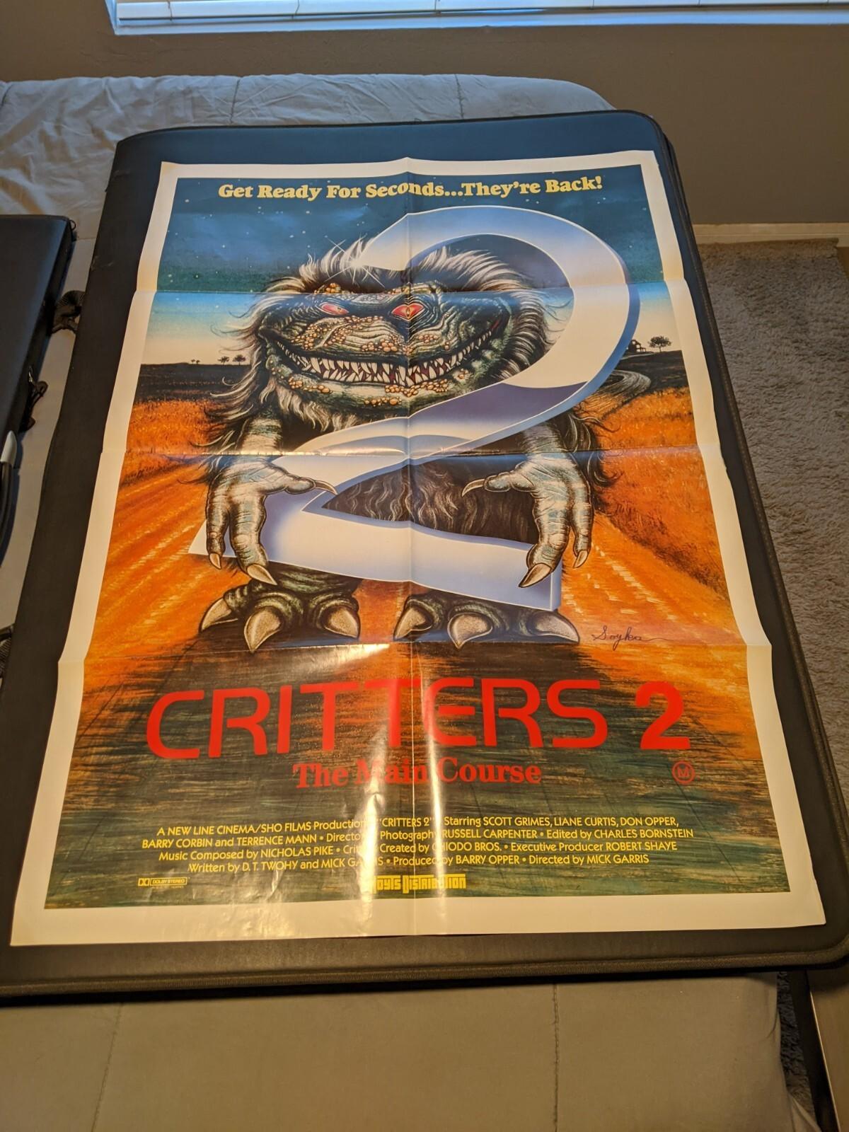 Critters 2 Australian One Sheet 27x40