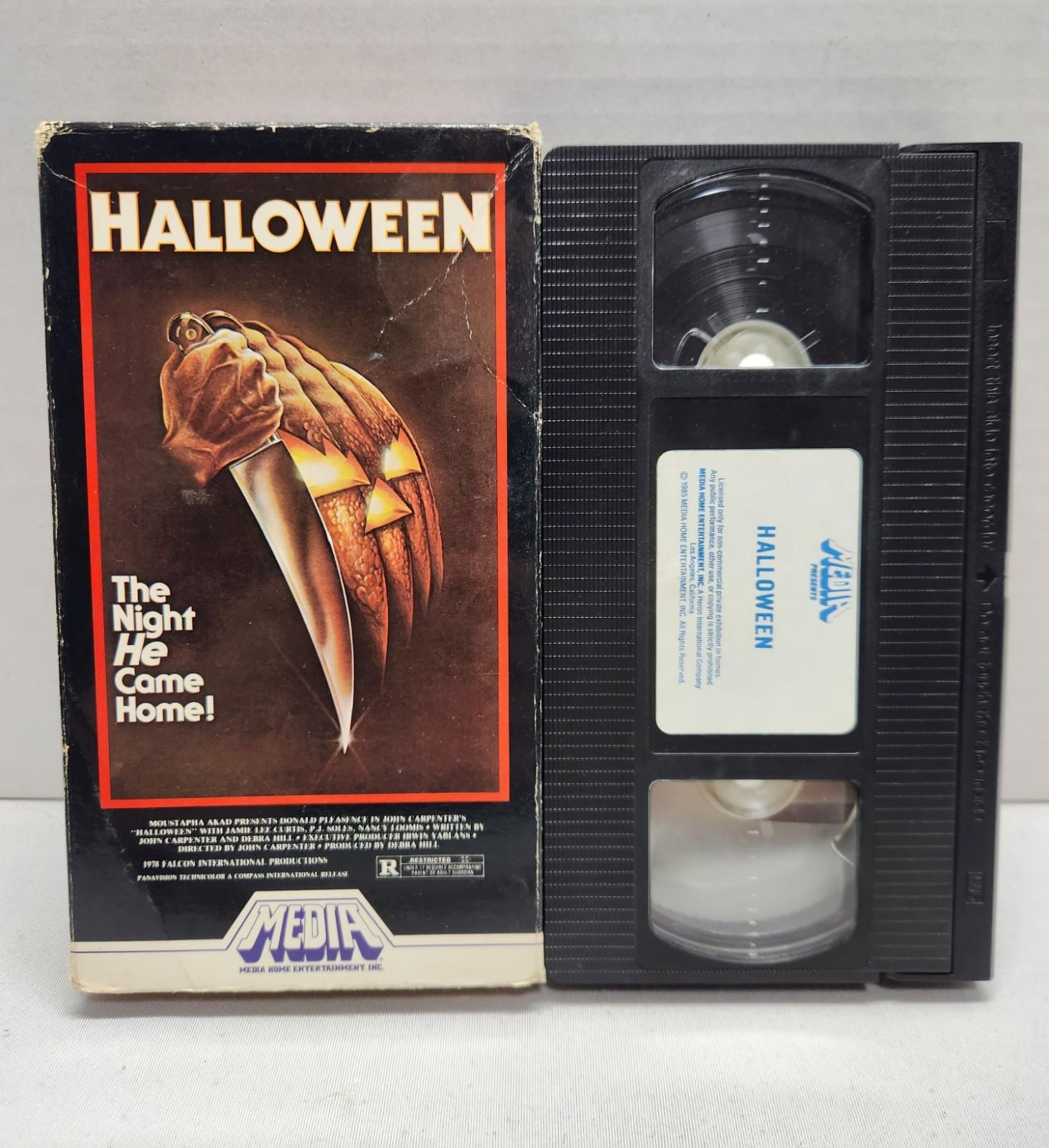 Vintage Halloween (1978) VHS Media Home Entertainment 1981 Early Release