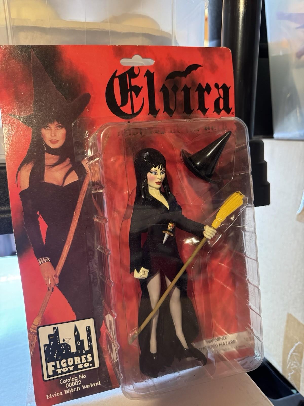 Figures Toy Co Elvira Mistress of the Dark Witch Variant Movie Figure Original