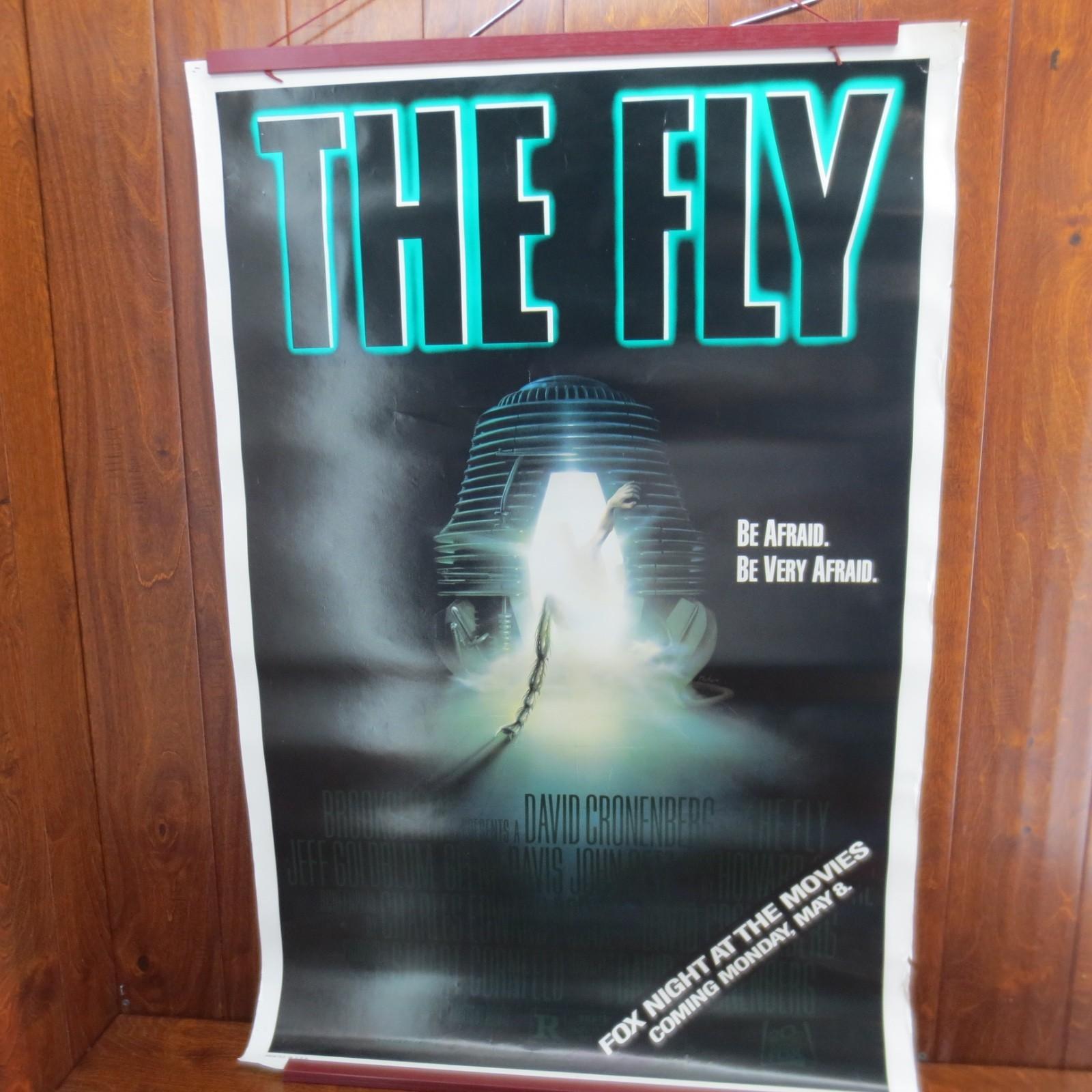 The Fly 27X40 1 Sheet Promo Movie Poster Rare 1986 Fox Night At The Movies