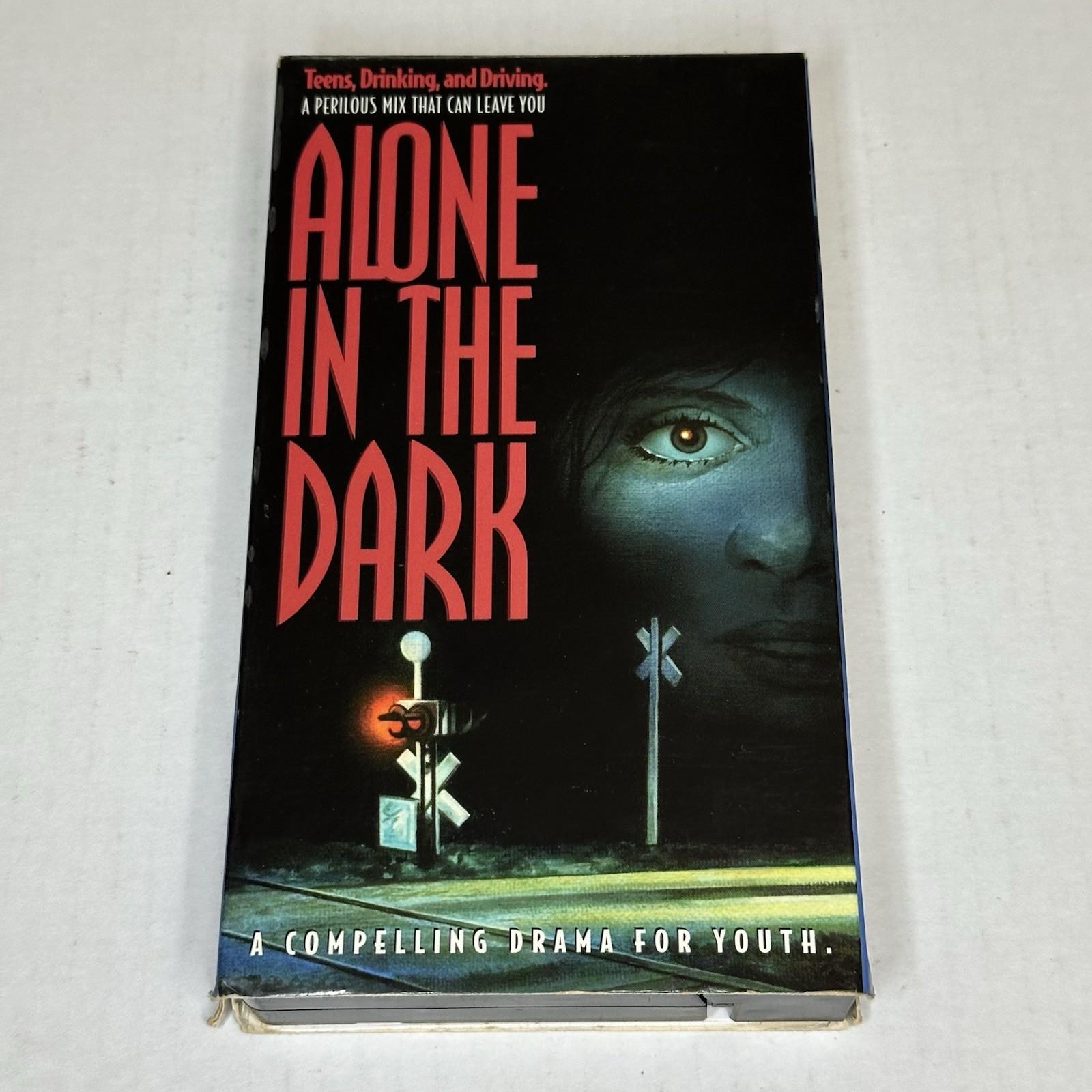 Alone In The Dark Teens Drinking And Driving VHS Tape 1984 Vintage Rare
