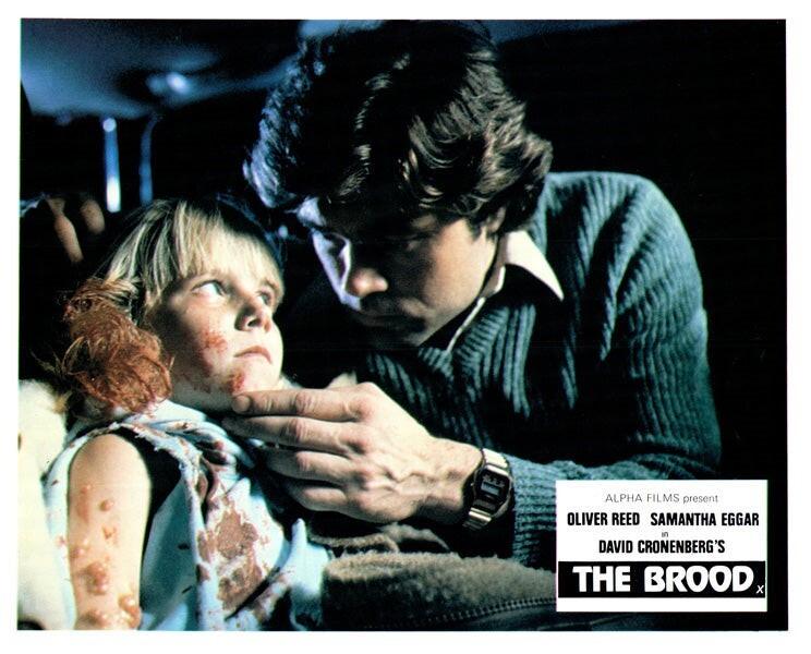 The Brood Original Lobby Card Cindy Hinds Art Hindle David Cronenberg Horror