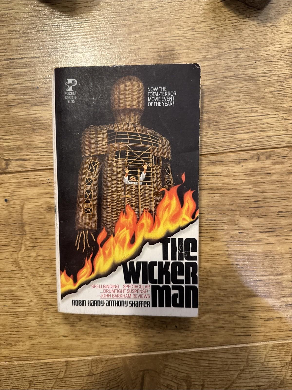 The Wicker Man Vintage Paperback Movie Tie-In Cult Horror Robin Hardy 1st PB