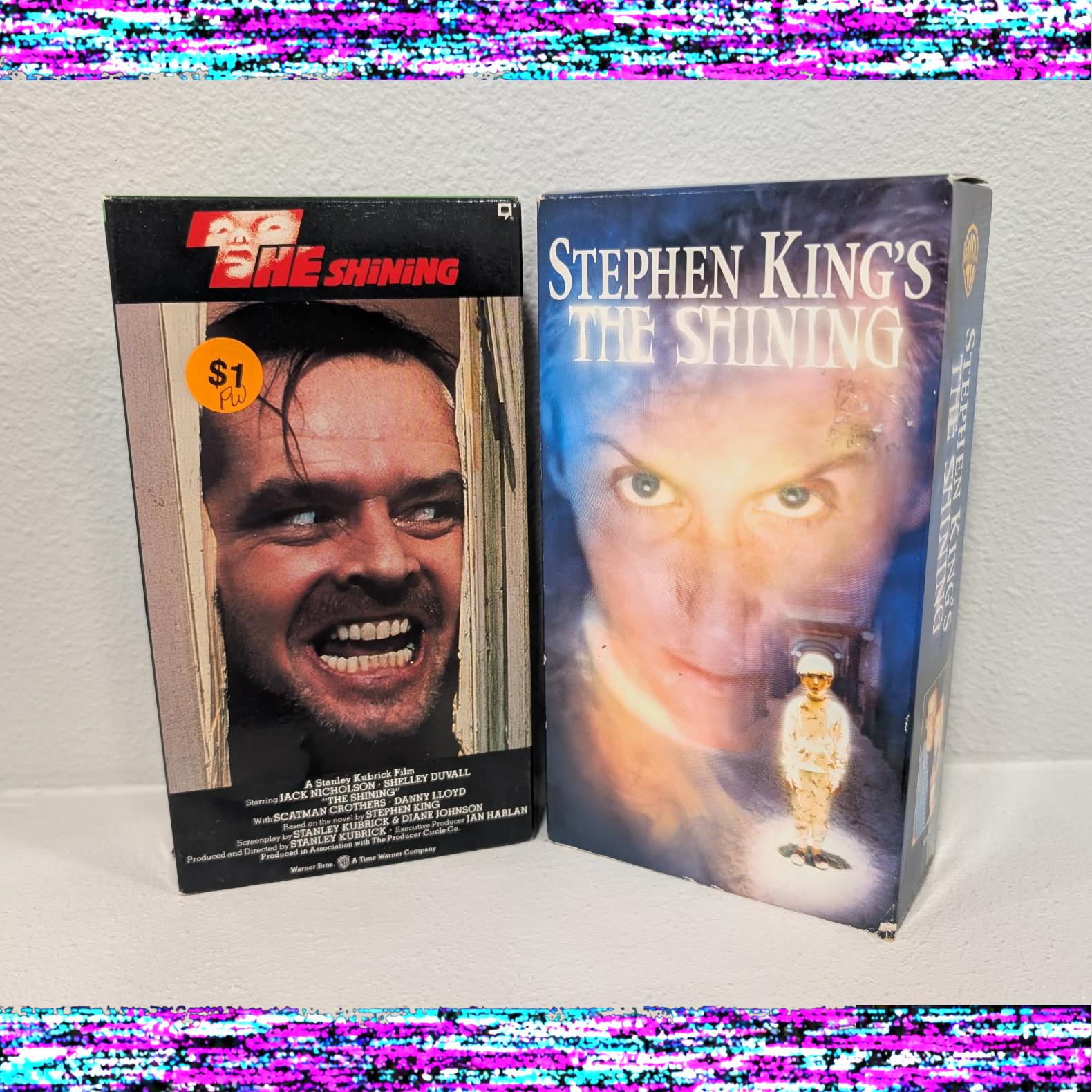 The Shining VHS (1981) | Rare Original Release | Warner Home Video | 90s VHS Lot