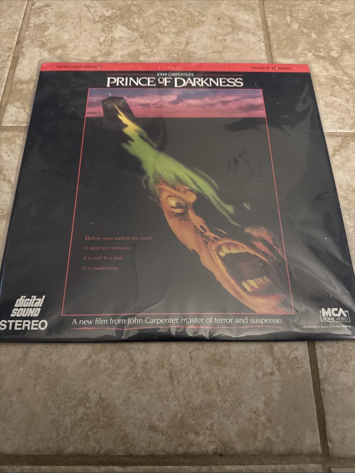 Prince of Darkness (1987) MCA LaserDisc Dir: John Carpenter Rare HTF Cult, 40761