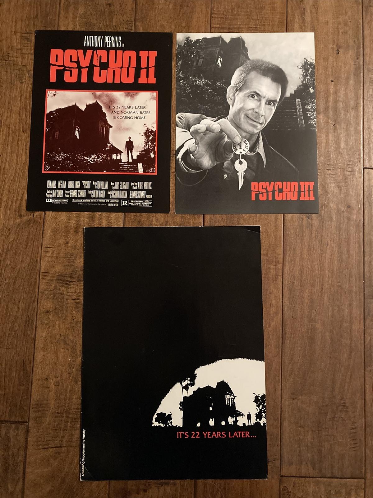 Psycho 2    - Original Program Promos - 1983