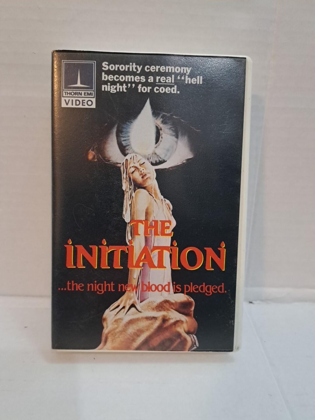 THE INITIATION - BETA RARE - 1984- HORROR - THORN/EMI CLAMSHELL Untested