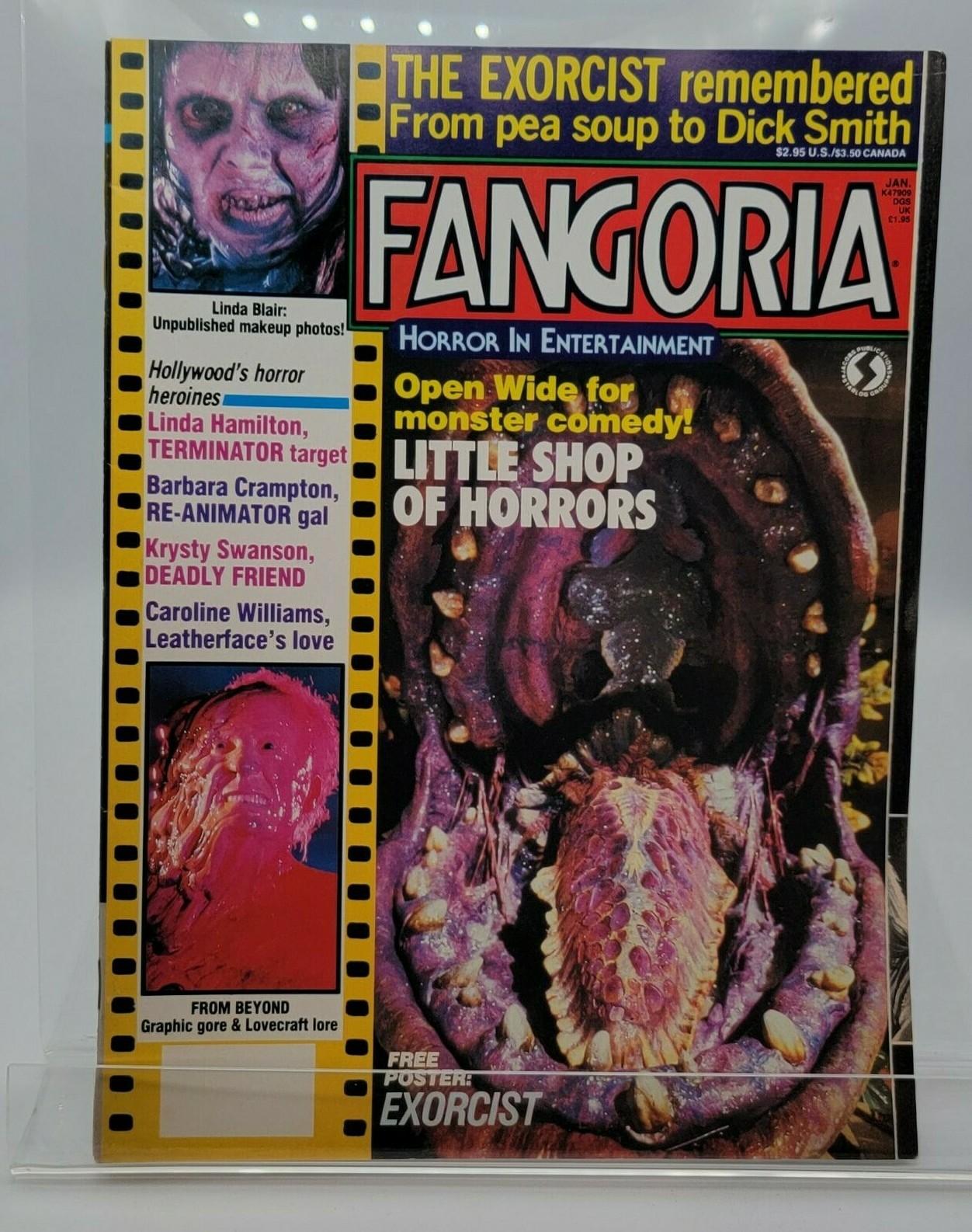 FANGORIA  60 /Horror Movies/Gore/Alien/Sci-Fi/Fantasy/OOP/TV/Starlog/Creatures