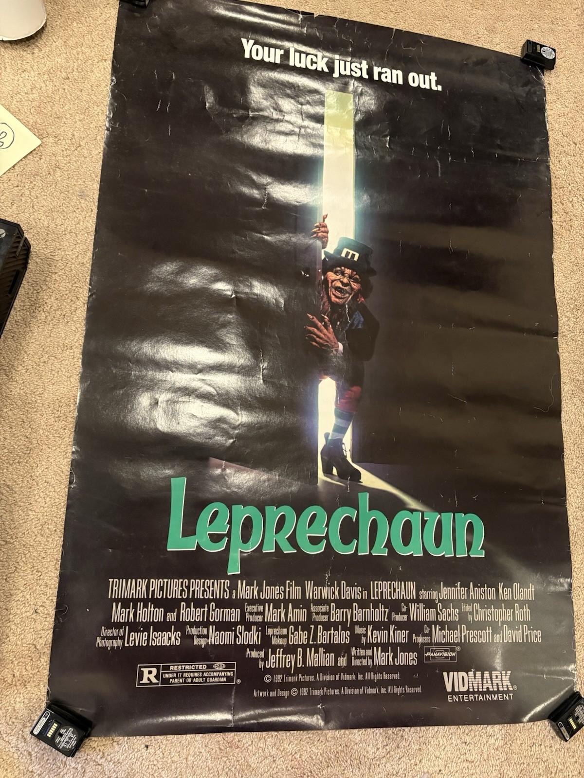 LEPRECHAUN '93  Original Poster ! Rolled