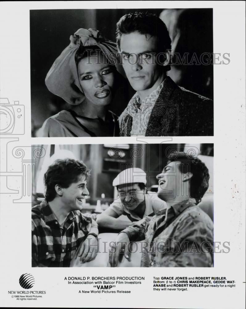 1986 Press Photo "Vamp" Movie Scenes - lrp79372