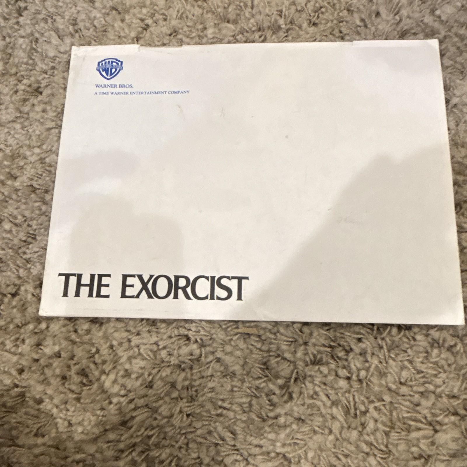 Warner Bros. The Exorcist Movie Press Kit Folder Original Movies