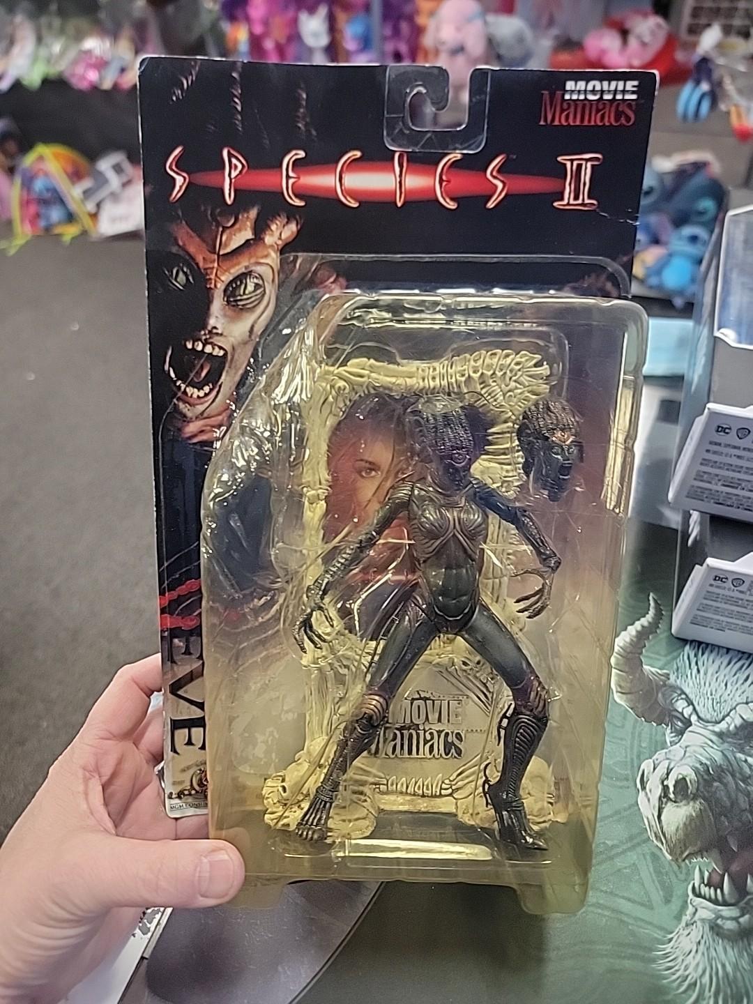 Vintage McFarlane Toys Movie Maniacs Species II 2 Eve Action Figure New 1998