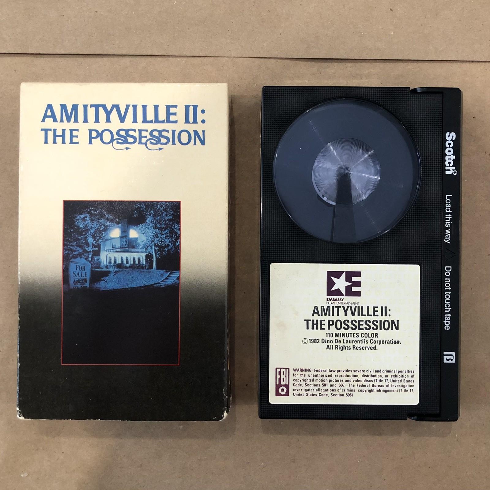 AMITYVILLE II:The Possession (1982 )BETAmax TAPE-HORROR-Embassy-R-