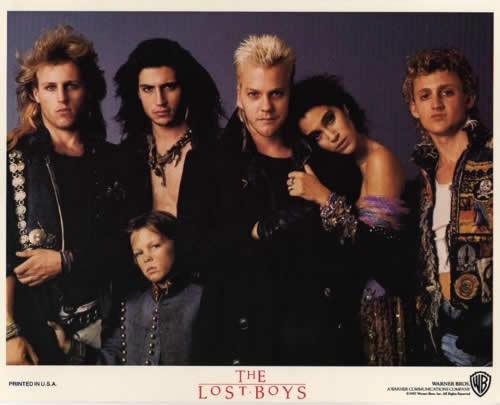 The Lost Boys lobby card - Kiefer Sutherland - mini card - 8 x 10 inches