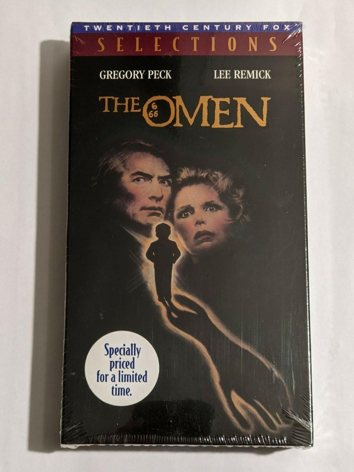 The Omen VHS Tape | Brand New, Factory Sealed! RARE 20th Century Fox Watermark!