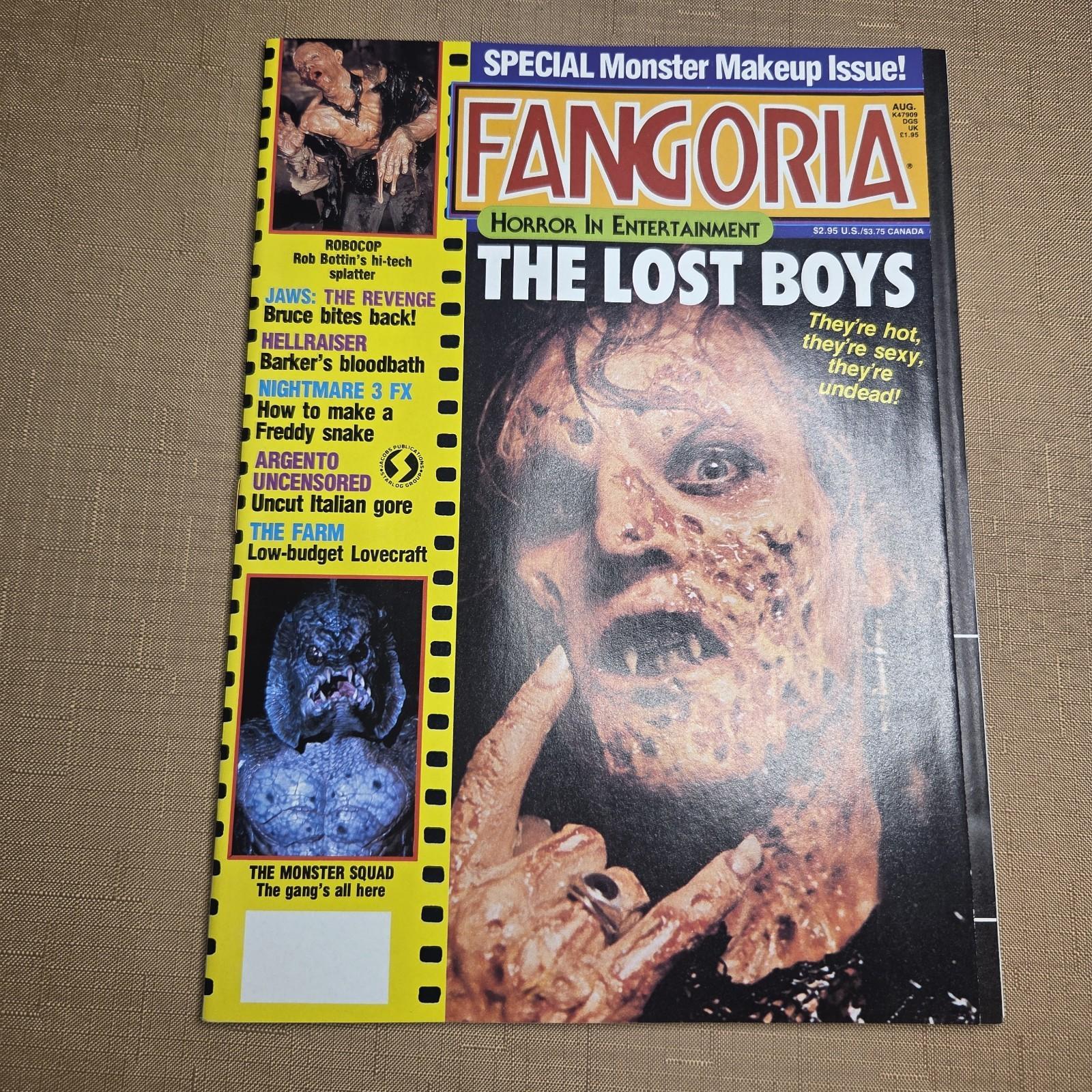Fangoria #66: Lost Boys, RoboCop & Freddy FX. A 1980s Horror Fan's Must-Have!