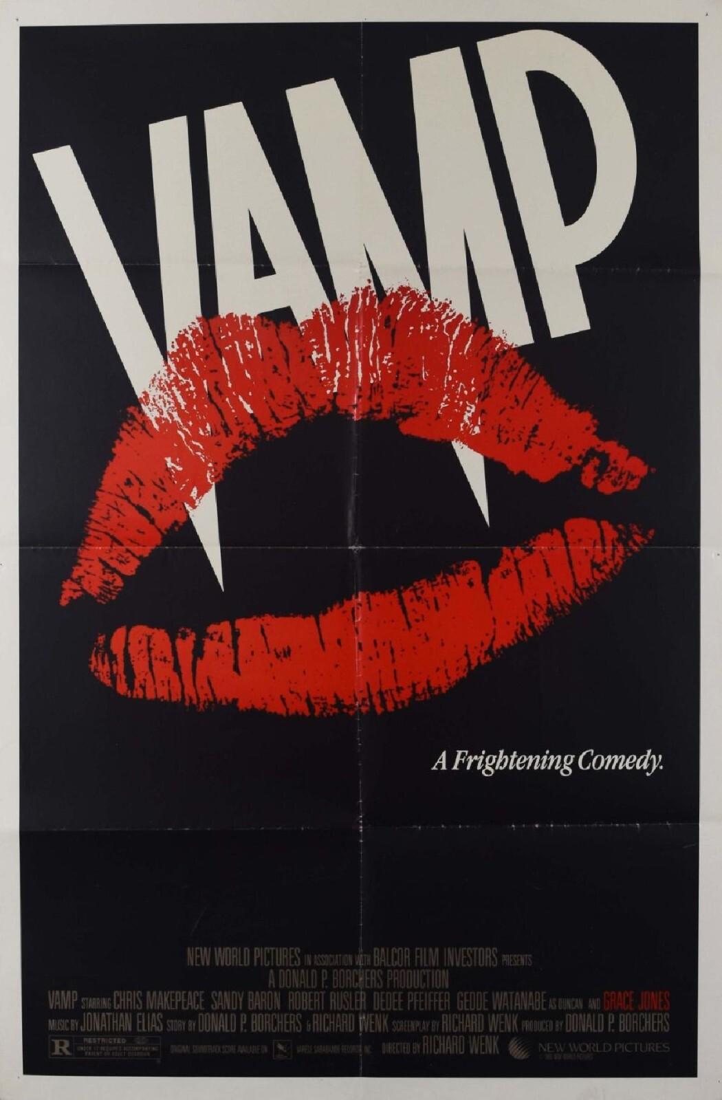 Vamp Chris Makepeace Original US One Sheet Poster 1986
