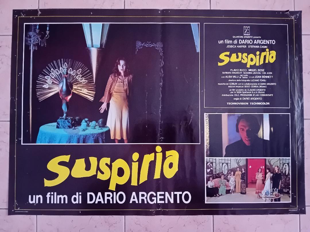 FOTOBUSTA ORIGINALE  SUSPIRIA Dario Argento 1977 POSTER HORROR