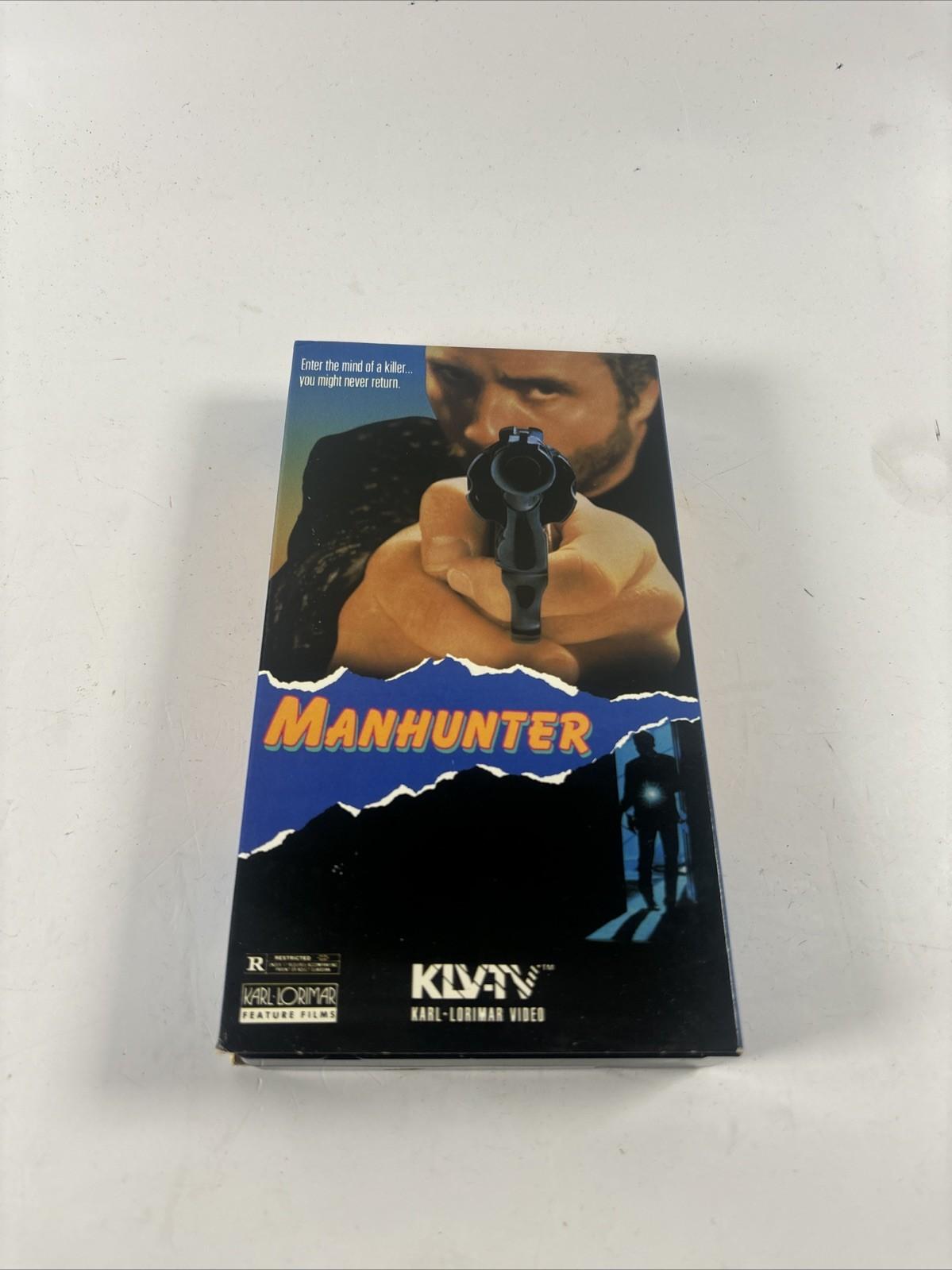 Manhunter VHS Tape 1986 Original Release  Rare