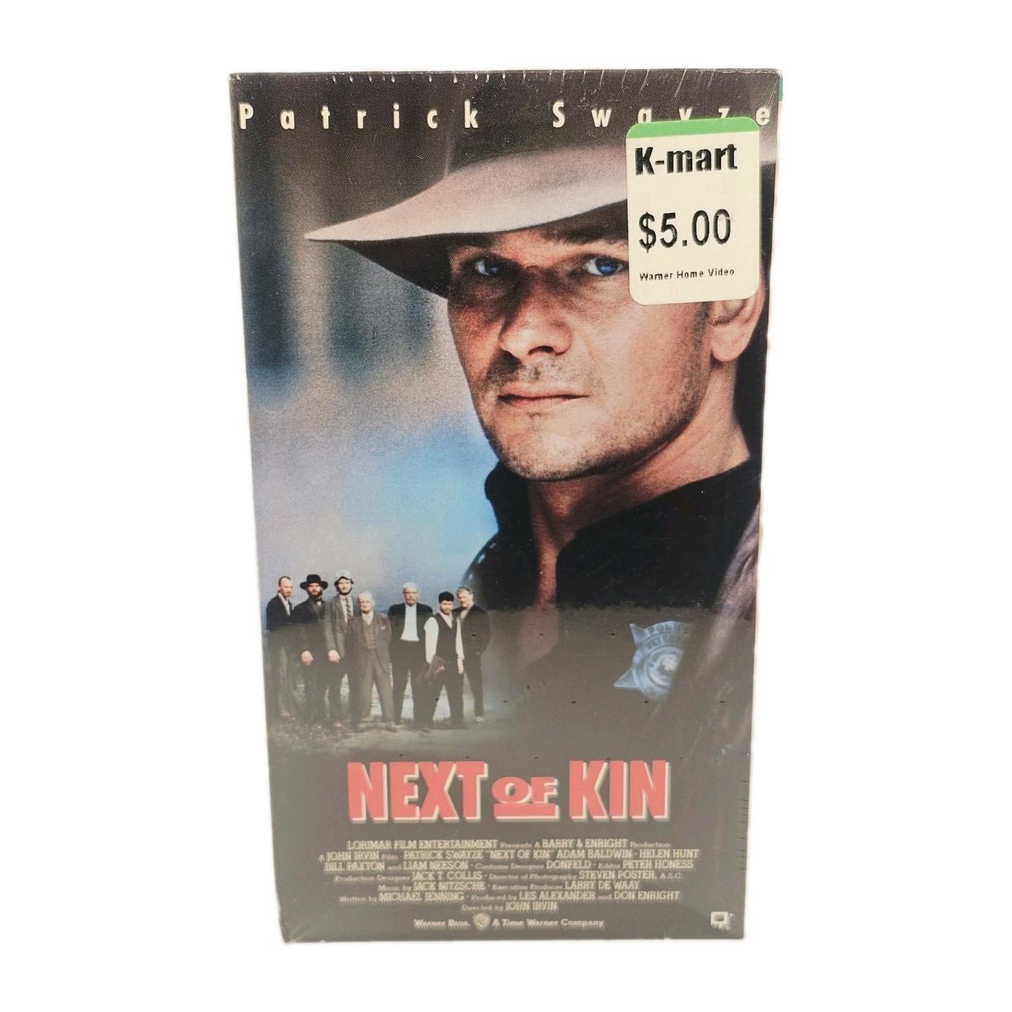 Next of Kin VHS Patrick Swayze Liam Neeson Adam Baldwin New Sealed