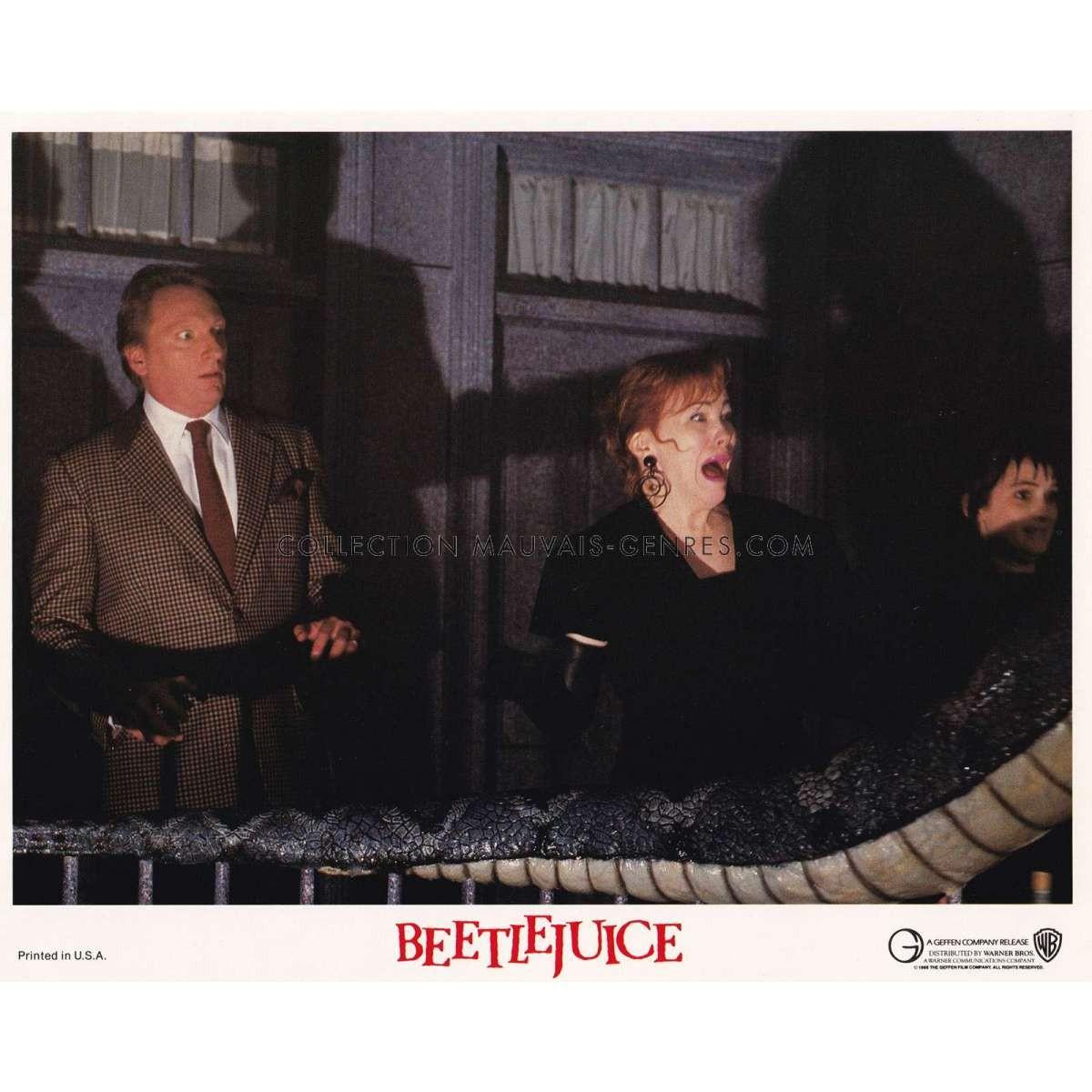 BEETLEJUICE Original 8x10 Lobby Card N7 - 8x10 in. - 1988 - Tim Burton, Michael