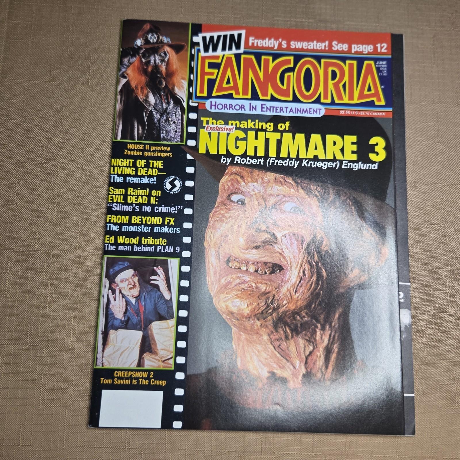 FANGORIA #64 (1987) Evil Dead II / Freddy Krueger - VG+ Cond.