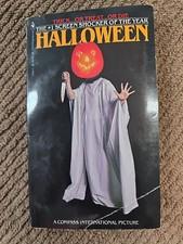 Vintage 1979 Halloween Movie Paperback Book First Bantam Edition Curtis Richards