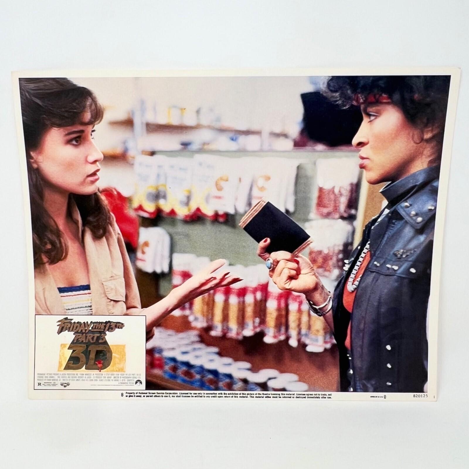 1983 Friday The 13th Part 3 3D Original Movie Lobby card No.8