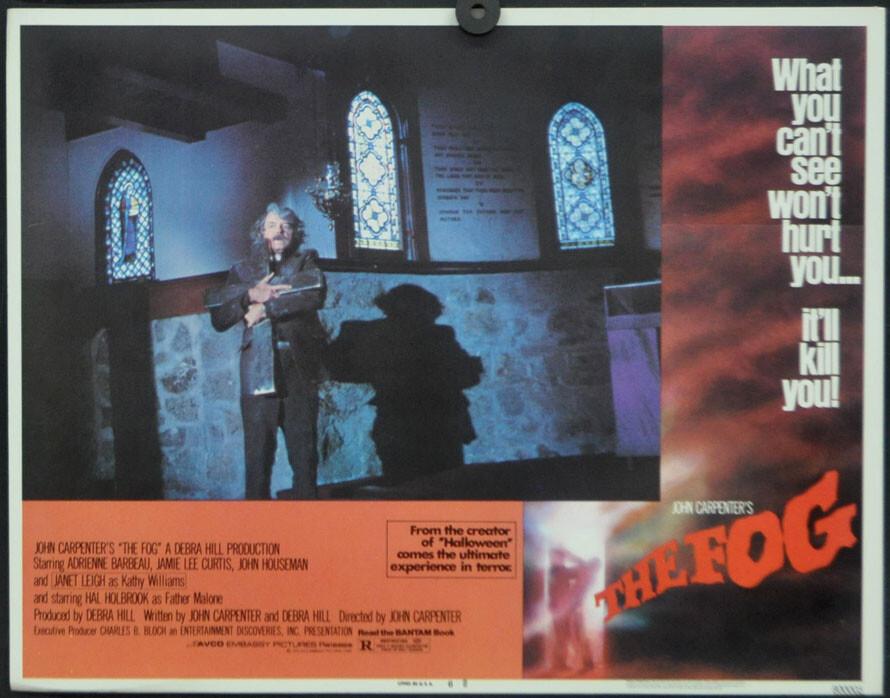 THE FOG 1980 ORIGINAL 11X14 LOBBY CARD #6 JAMIE LEE CURTIS JOHN CARPENTER