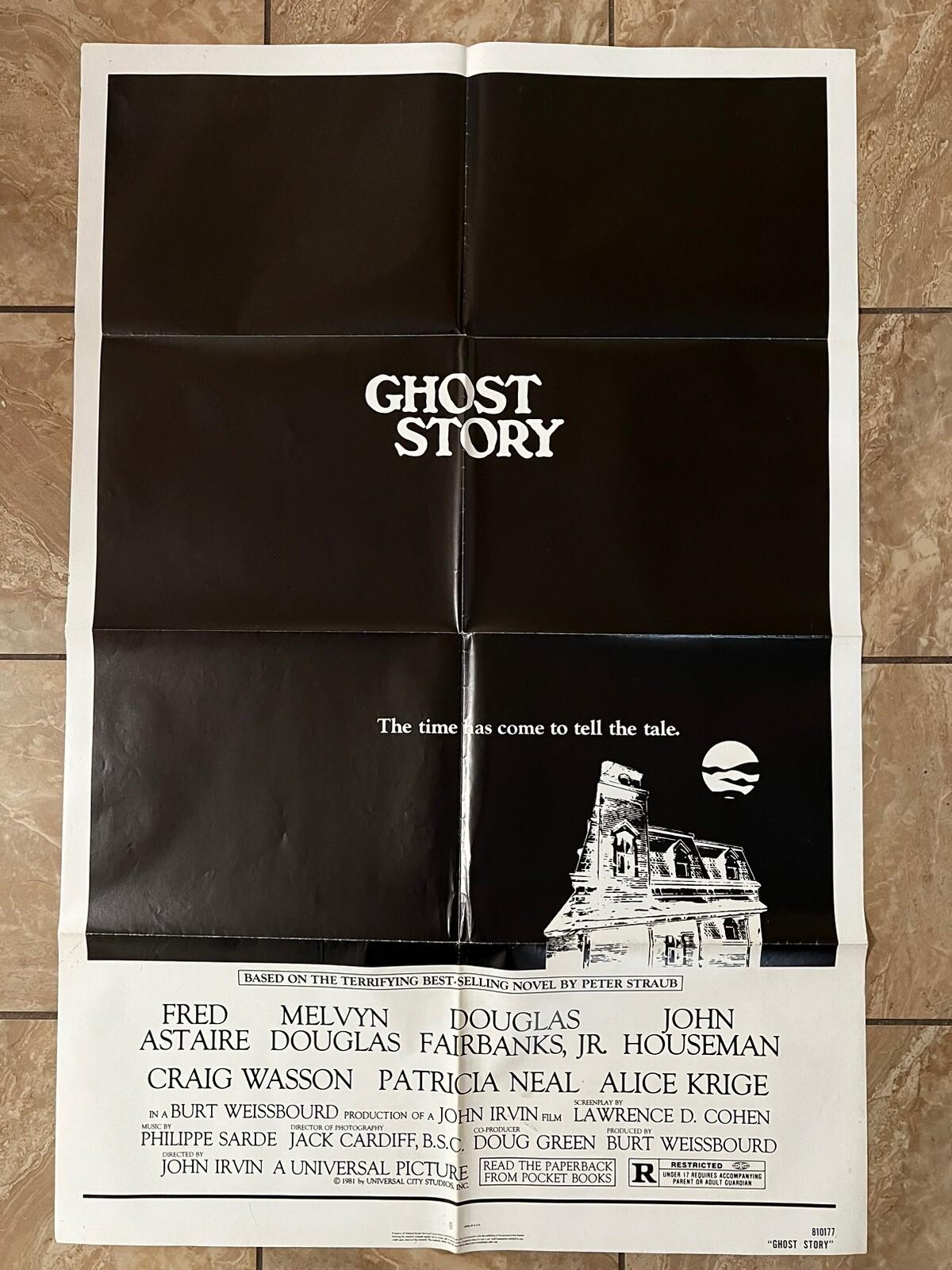 Original GHOST STORY One Sheet Movie Poster 1981 HORROR