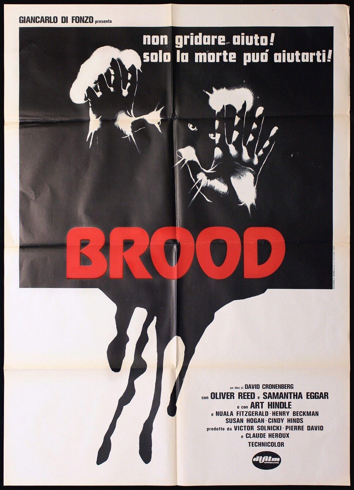 BROOD THE EVIL BROAD POSTER DAVID CRONENBERG HORROR 1979 MOVIE POSTER 2F