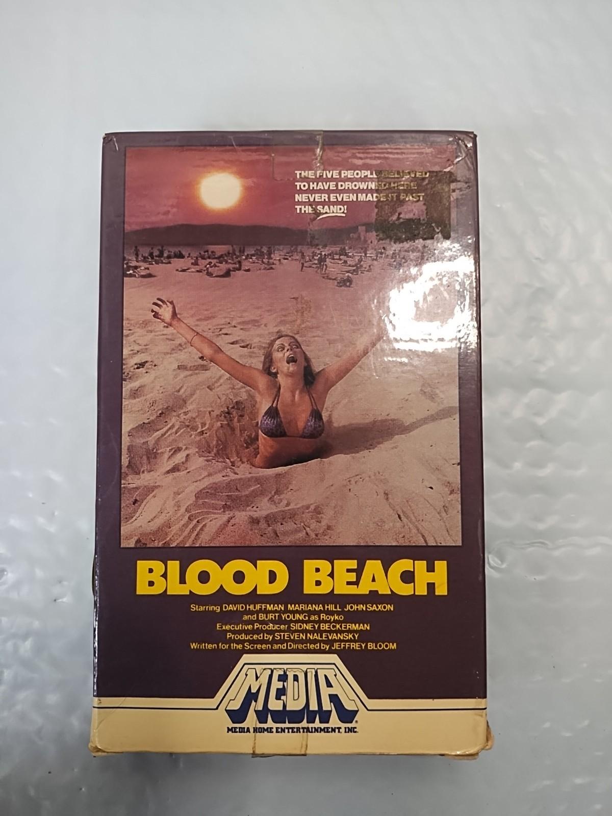 BLOOD BEACH HORROR BETA *NOT VHS* MEDIA 1981 RARE