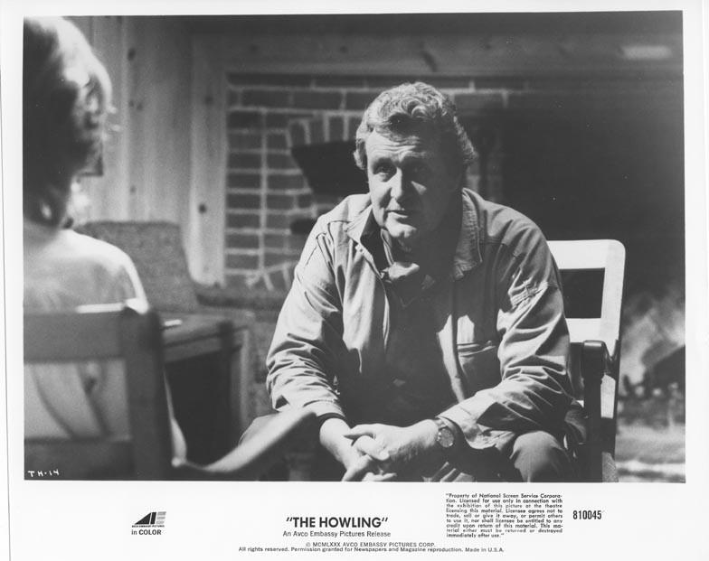 THE HOWLING original 1981 lobby publicity still photo PATRICK MACNEE